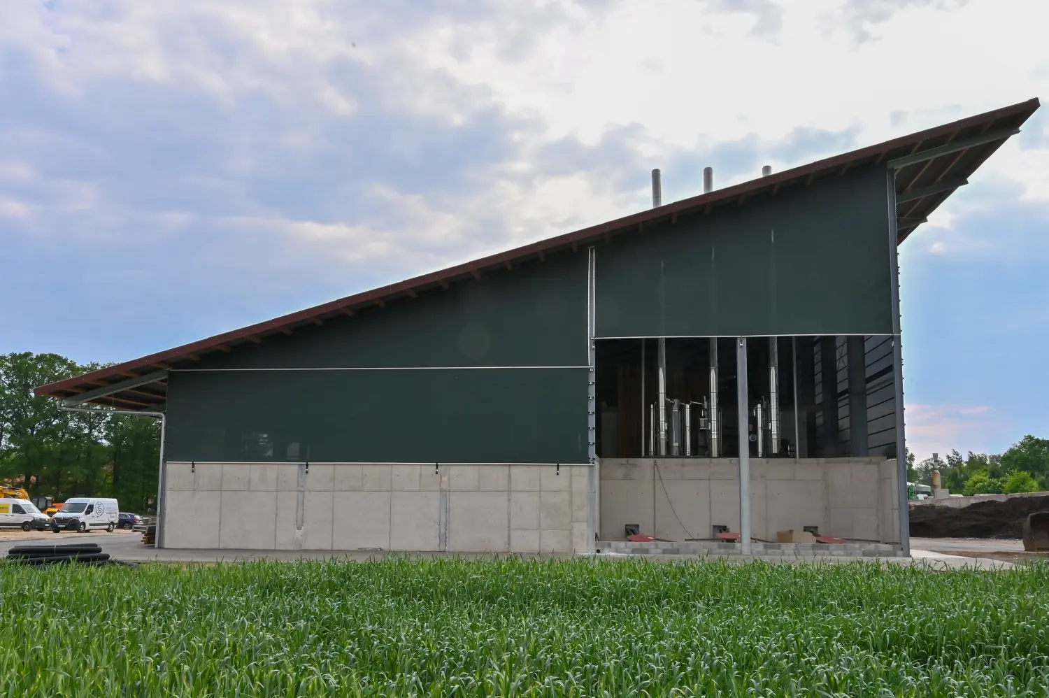 Hallenverkleidung in Greven Möhlenkamp
