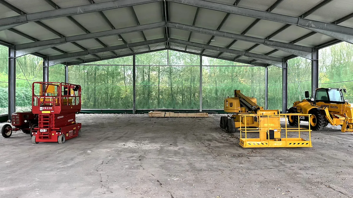 Hallenverkleidung in Greven Möhlenkamp